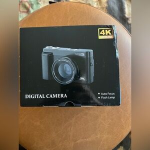 4K Ultra HD Digital Camera - Black